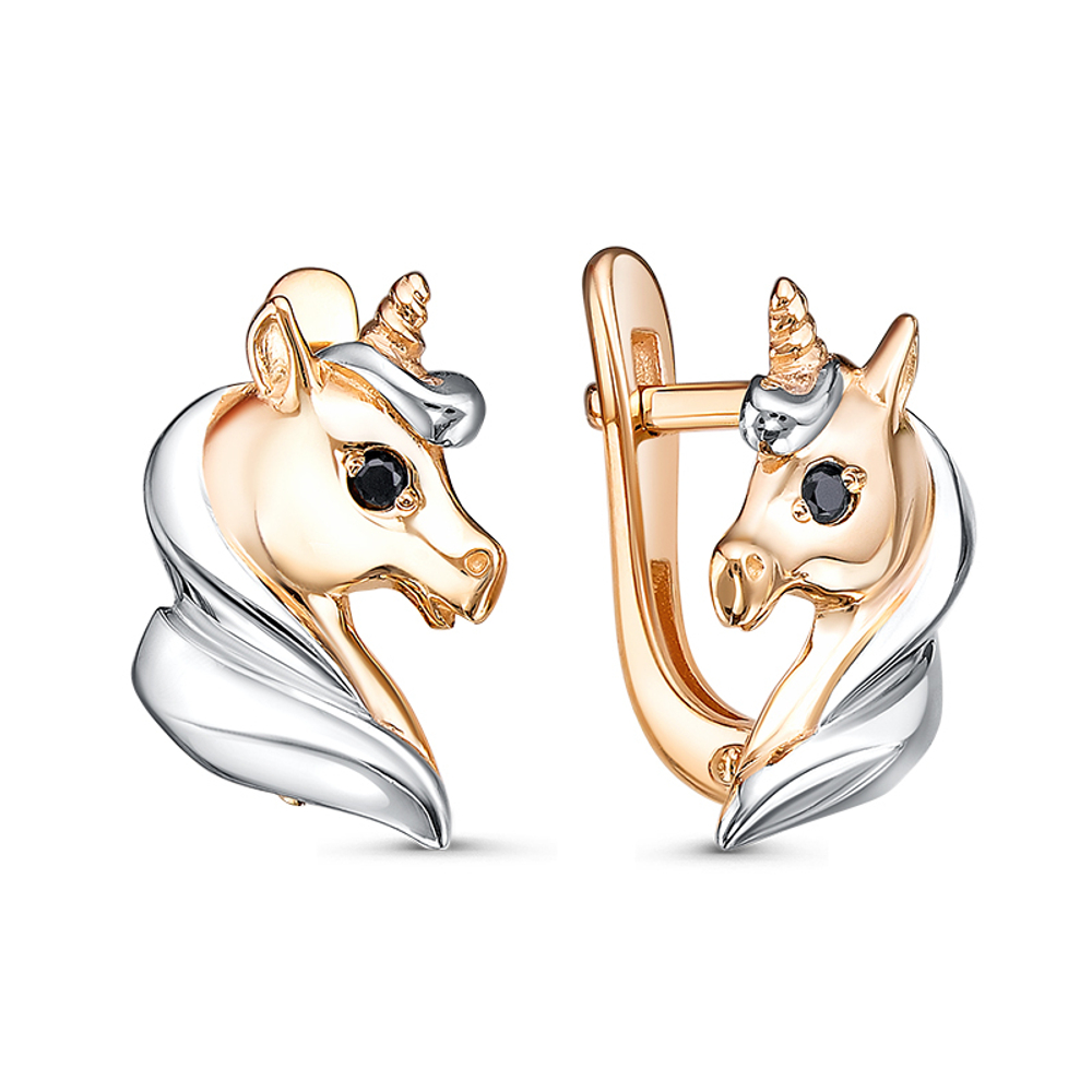Серьги из золота 585 пробы