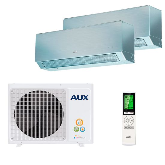 Мультисплит система на 2 комнаты AUX AMWM-H09/4R2(CD) x 2 / AM2-H14/4DR2