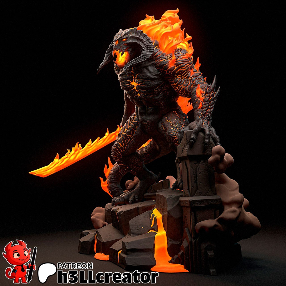 Фигурка балрог властелин колец Balrog