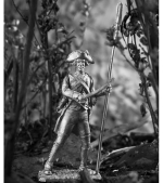 Оловянный солдатик Капрал саксонцев 1806 год