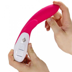 Вибратор Mystim Danny Divido вишневый