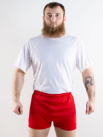 Шорты для самбо BoyBo красные, BS350