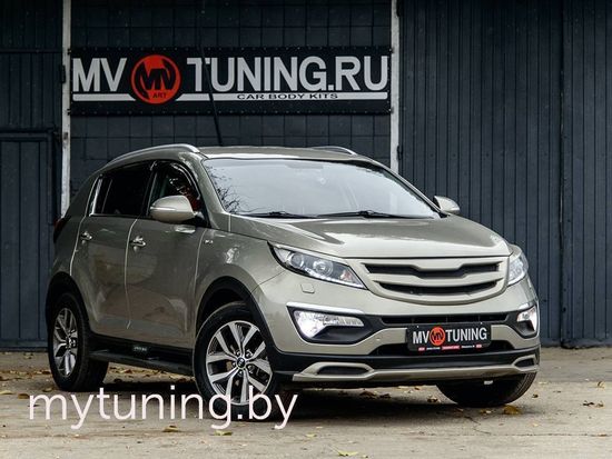 Решетка радиатора V.1 для Kia Sportage III