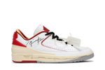 Кроссовки Off-White X Jordan Air Jordan 2 Retro Low Sp "White And Varsity Red"