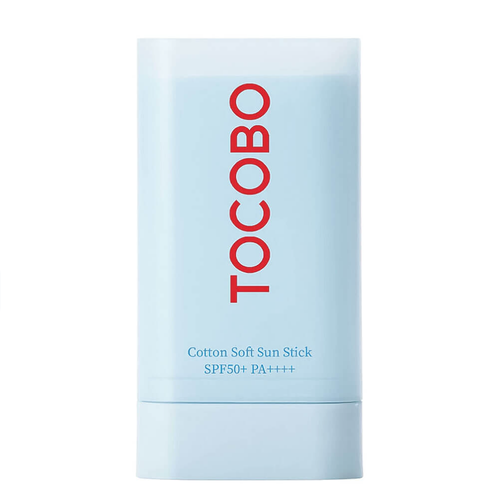 Себорегулирующий солнцезащитный стик для лица Tocobo Cotton Soft Sun Stick SPF50+ PA++++