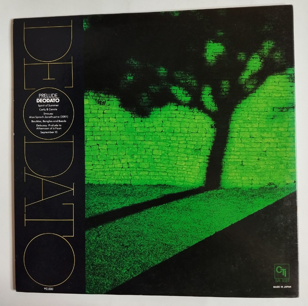 Винтажная виниловая пластинка LP Deodato Prelude Also Sprach Zarathustra (Japan 1973) (Obi)