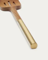 Лопатка Sataya с отверстиями из акации