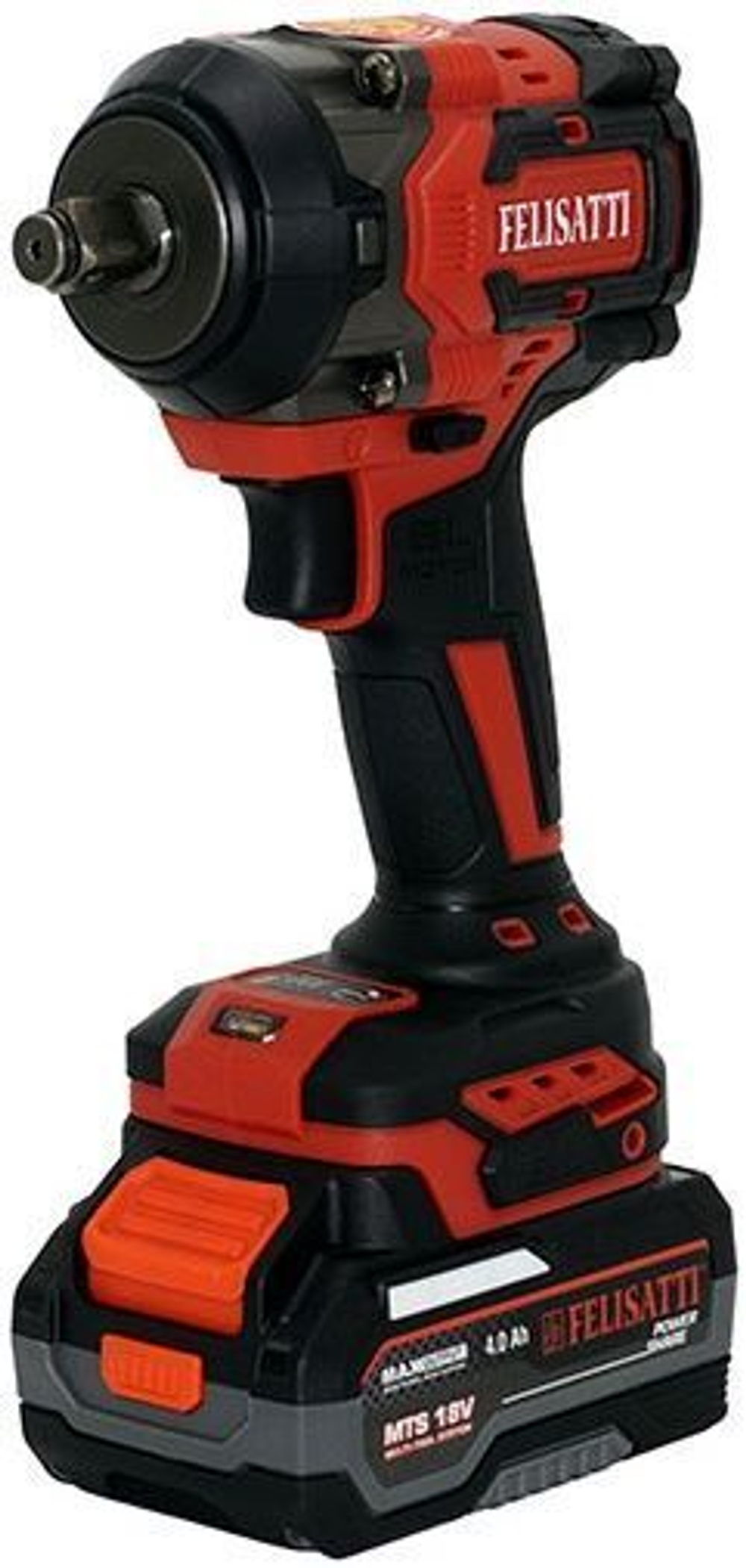 Ударный аккумуляторный гайковерт FELISATTI FT15838 М-серия (2х4А/ч, 650Нм) в кейсе