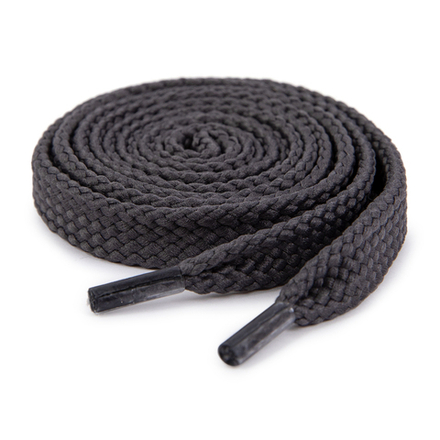 Шнурки для обуви, цв.142 серый, т.5, 100% полиэфир, 1 пара