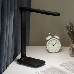 Настольный светильник ЭРА NLED-495-5W-BK светодиодный аккумуляторный черный