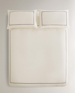 Пододеяльник Zara Home сатин, хлопок 100%, однотонный, 6102/088 · арт. 6102/088
