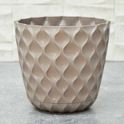 Горшок цветочный Wave 1,4л D145мм, французский платан
