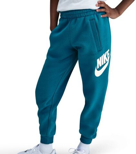 Брюки для девочки Nike Kids Club Fleece Jogger - green abyss/white