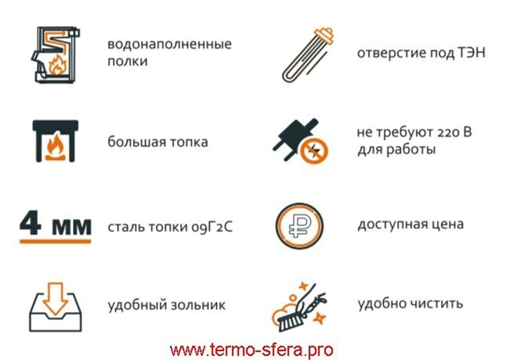 Котел твердотопливный ТЕПЛОВЪ SMART 30