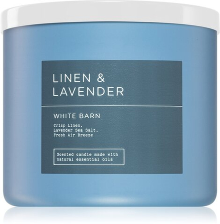 Bath & Body Works Linen and Lavender - ароматическая свеча /   411  g  / GTIN 667557837604
