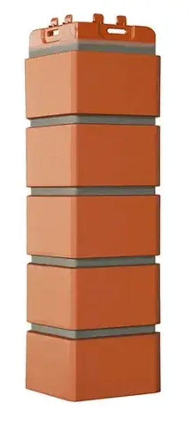 Угол наружный Grand Line Клинкерный кирпич Design Терракотовый 0.390*120мм 0.46м2 1уп-12шт