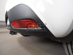 Фаркоп оцинкованный Galia K037C для Kia Rio III хетчбек/седан 2011-2017(паспорт и сертификат в комплекте)(без электрики)