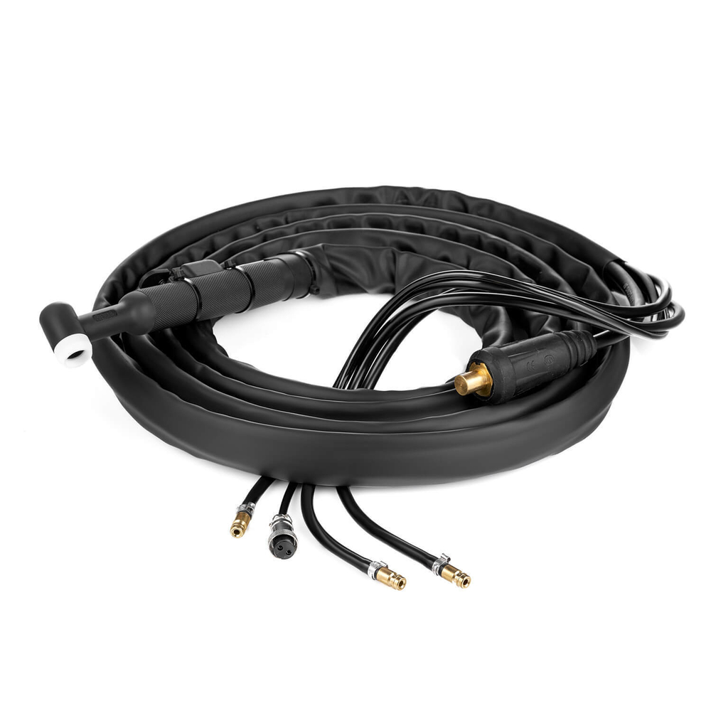 Сварочный инвертор ПРОФИ TIG 315 P AC/DC  в комплекте с клеммой заземления и горелкой