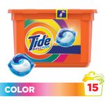 Средство для стирки в капсулах 15 шт. по 24,8 г TIDE (Тайд) "Color", 8001090758279