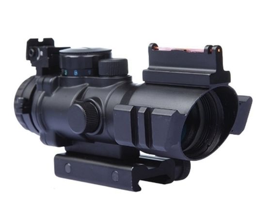 Комбинированный прицел Trijicon ACOG 4х32 с целиком, реплика