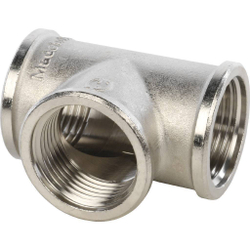 Тройник ВР никелированный   1"