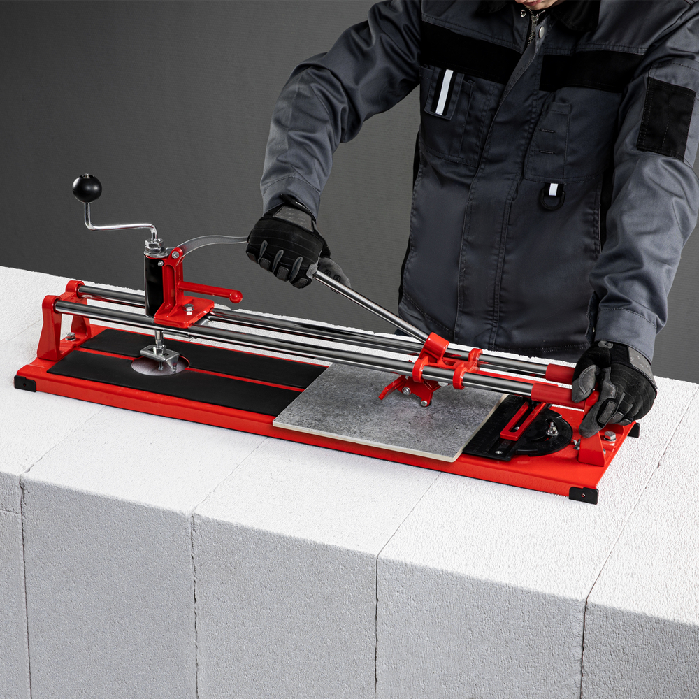 Плиткорез 600 х 16 мм, "Балеринка", поворотный металлический угольник MTX