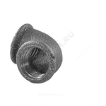 Угольник проходной чугун Ду 40 (1 1/2") ВР/ВР Fittex