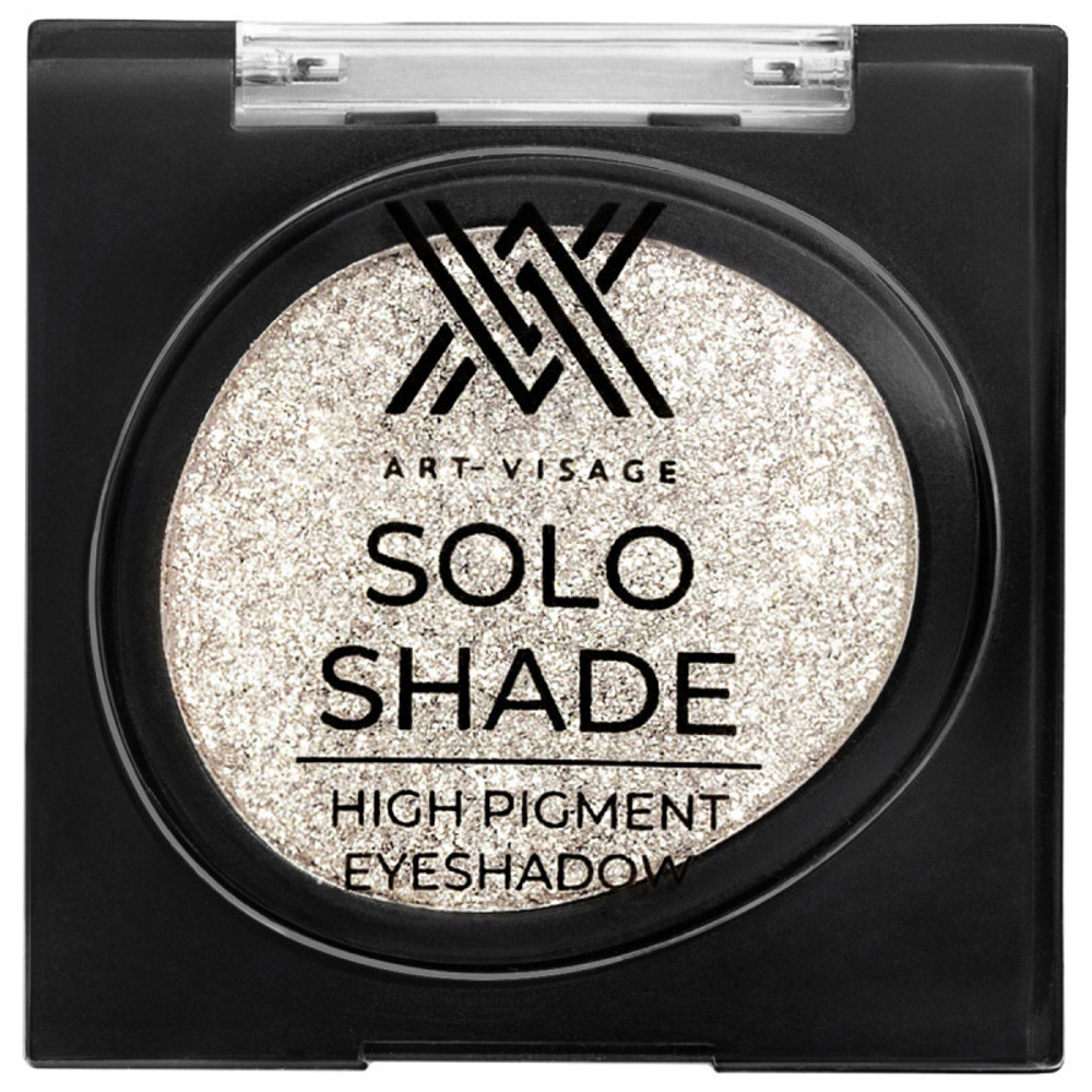 Art-Visage Тени для век Solo Shade, высокопигментированные, тон №52, Холодное золото, 1,7 гр