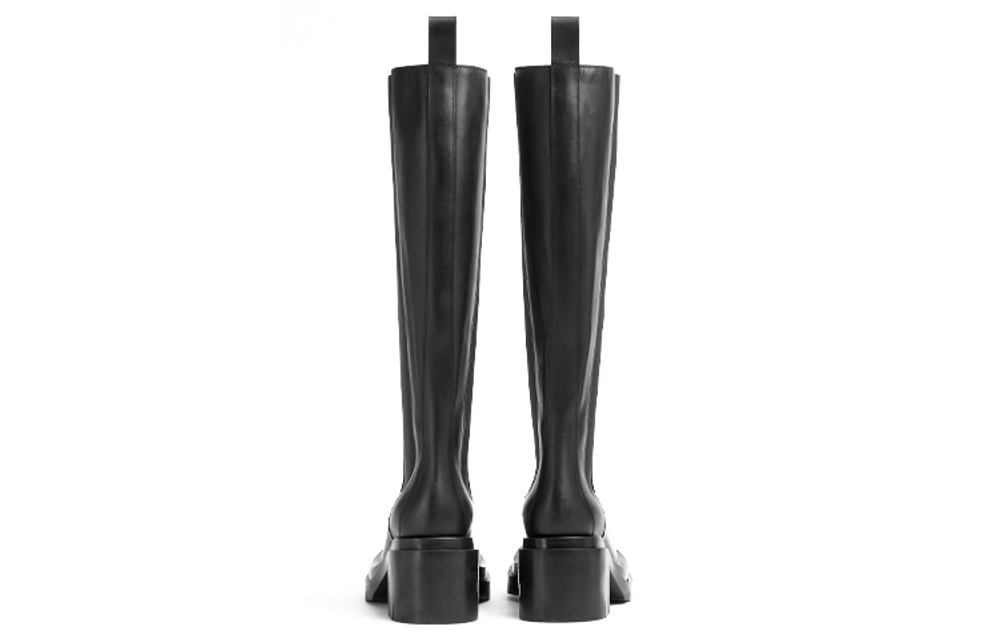 Bottega Veneta Lug High Boots Black Women"s