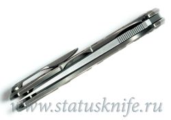 Нож Широгоров Flipper 95 M390 Т узор насечки подшипникифотография - 10