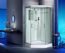 Душевая кабина WeltWasser (ВельтВассер) Nesse 1002, с низким поддоном, 100x100x217