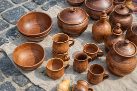 Как подавали еду до появления фарфора: деревянная посуда в истории Европы и Руси