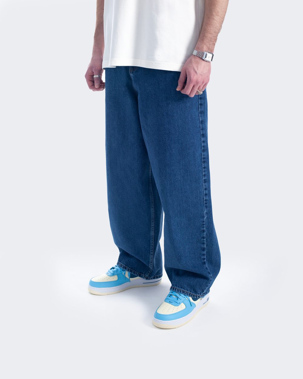 Джинсы UNIFORM Baggy синий