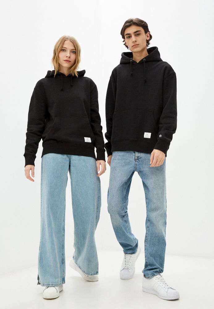 Толстовка Alpha Industries Essential Hoodie Black