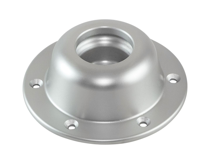 Крепление 177 мм к столешнице для стоек диаметром 60 мм, анодированный алюминий