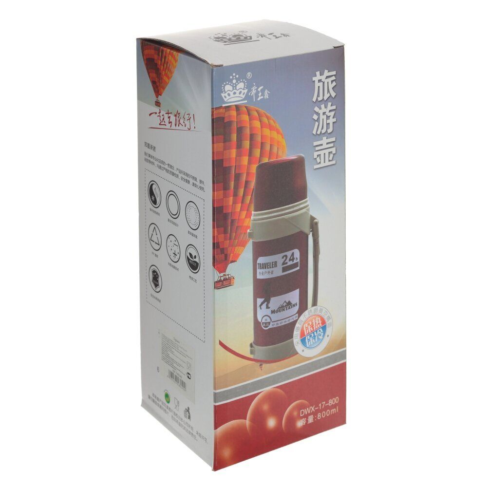 GAEM Термос, 800 мл, L14 W10 H27 см, 4в.