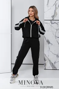 Костюм 695-черный Minova
