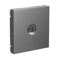 Розетка телевизионная оконечная TV ArtGallery 1дБ механизм сталь SE GAL000991