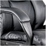 Кресло руководителя Helmi HL-E10 "Forum" LT, экокожа черная