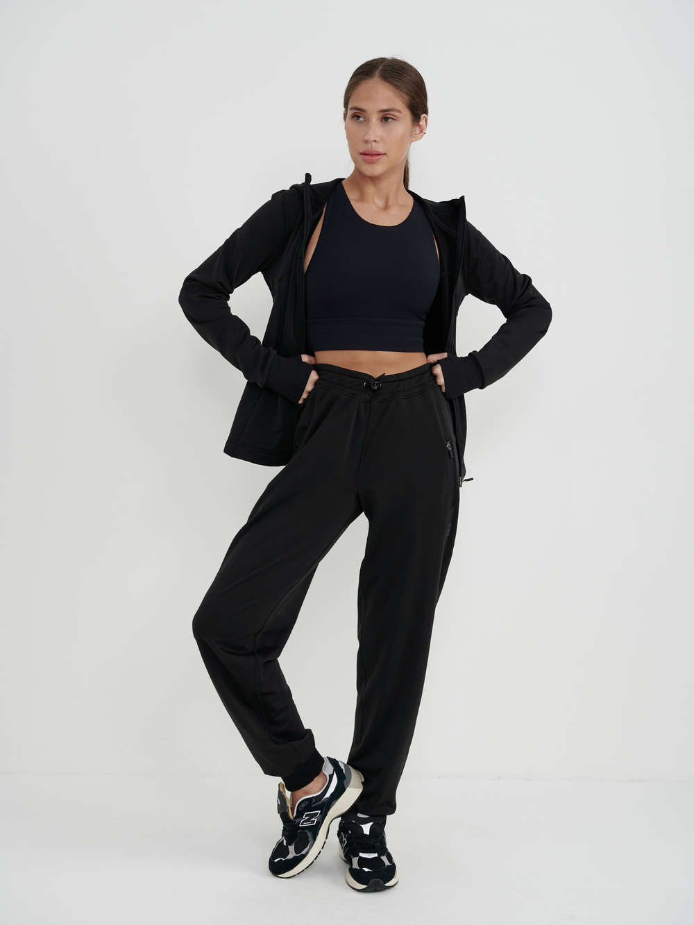 Кофта на молнии «Scarlett Thermo Black»