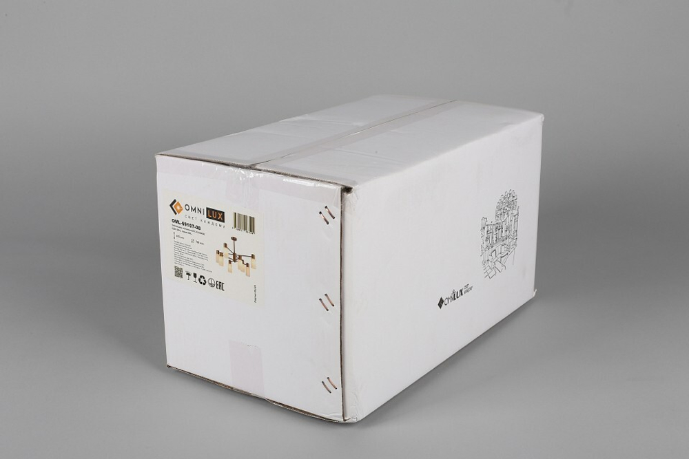 Люстра на штанге Omnilux Ales OML-69107-08