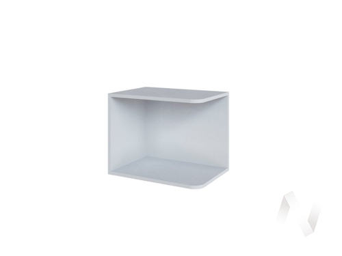 Антресоль углов. зав. Мадрид 0;35 с 4 ящ. 400 (белый)