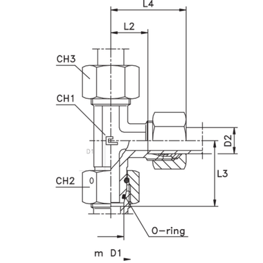 Соединение PNL DL42 М52х2 (в сборе) CAST
