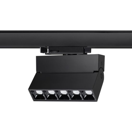 358327 PORT NT19 318 черный Трехфазный трековый свтильник IP33 LED 4000К 13W 110-265V EOS
