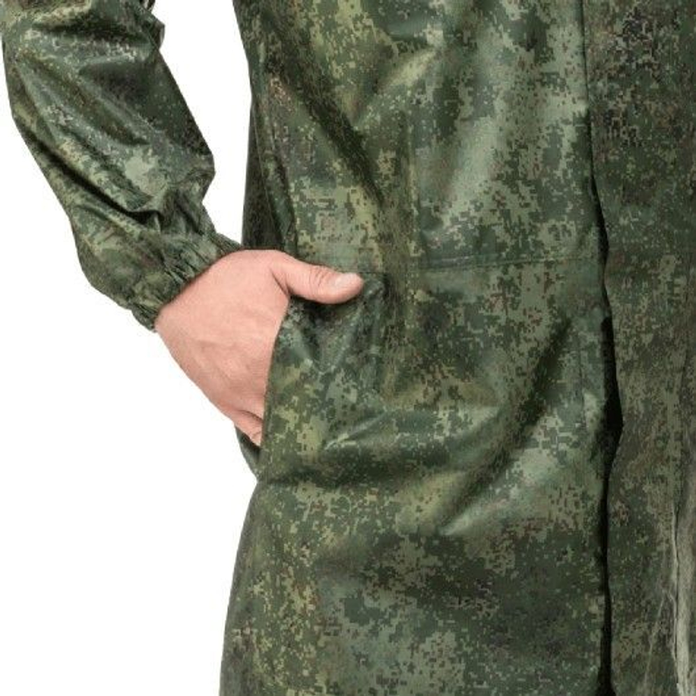 Плащ ветровлагозащитный Зеленый PU 5000