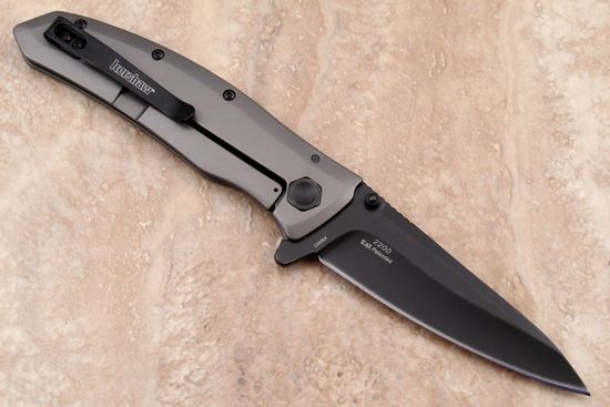 Складной нож KERSHAW Grid 2200 c клинком из стали 8Cr13MoV, рукоять Stainless Steel