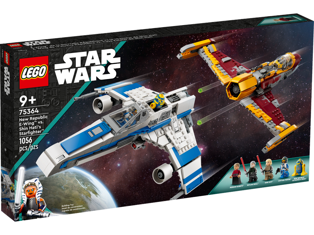 LEGO Star Wars 75364 «Истребитель E-wing против истребителя Шин Хати»