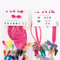 Образцы шаров Sempertex (12''/30 см), Ассорти, 1 шт.