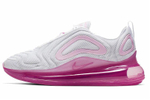 Кроссовки Nike Air Max 720 White Pink Rise Laser Fuchsia (Женская размерная сетка)