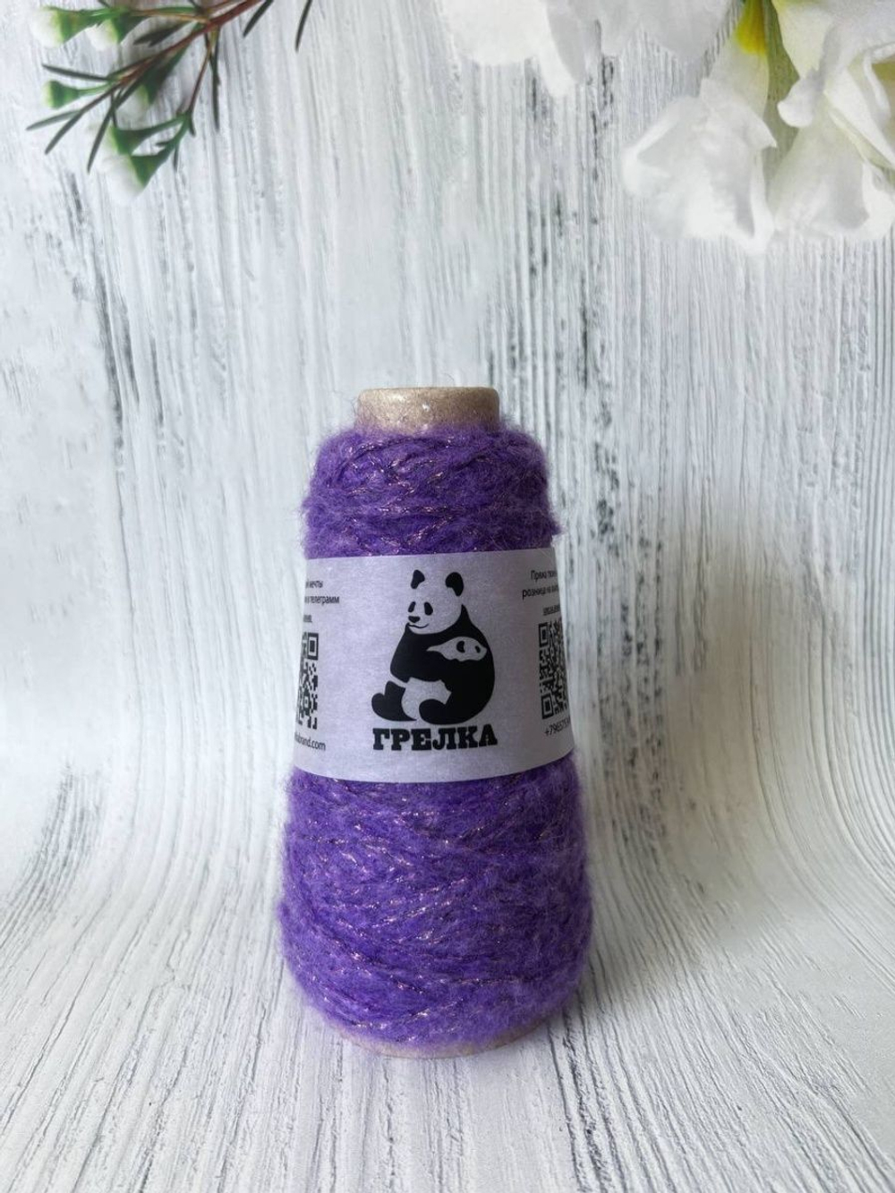 Пряжа шнур люрекс с мохером Спетакколо